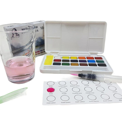 Mona Lisa Profesyonel Sulu Boya Seti 18li