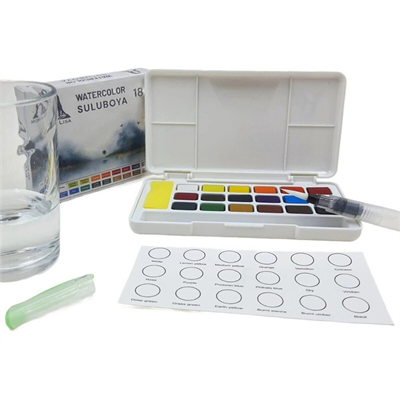 Mona Lisa Profesyonel Sulu Boya Seti 18li