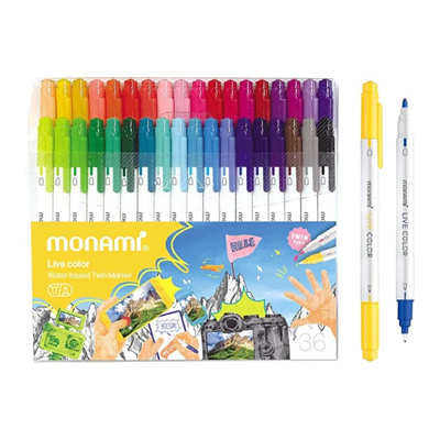 Monami Live Color Çizim Kalemi 36 Lı