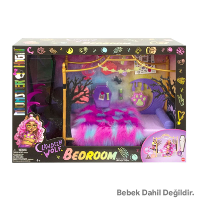 Monster High Yatak Odası Oyun Seti HHK64