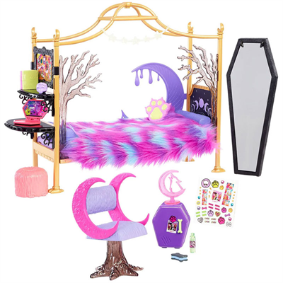 Monster High Yatak Odası Oyun Seti HHK64