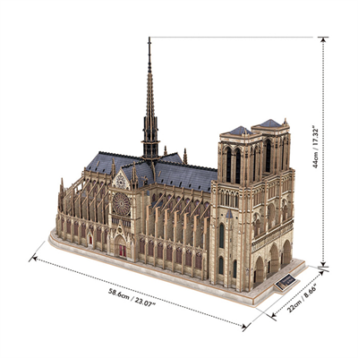Neco 3D Puzzle Notre Dame De Parıs
