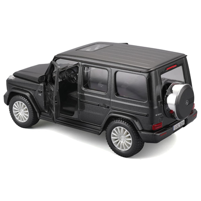 Maisto M31531GR Mayıs Cheong Grubu 1:24 Ölçekli Mercedes Benz G Sınıfı AMG SUV-Gri-3 Yaş ve Üzeri Çocuk Aracı-M31531GR