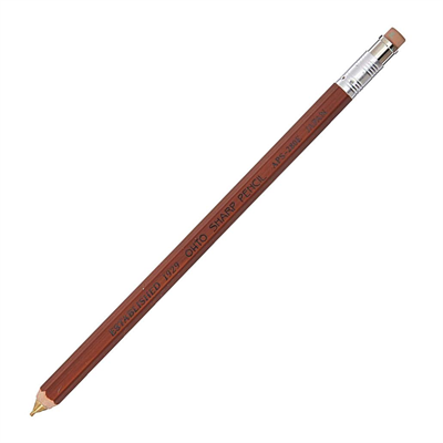 Ohto Wooden Versatil Kalem 0.5mm Kahve Aps-280E