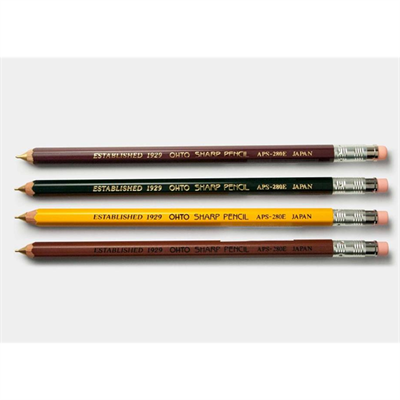 Ohto Wooden Versatil Kalem 0.5mm Kahve Aps-280E