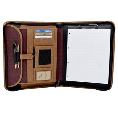 Önder Exclusive Gizli Saplı Evrak Çantası Bordo