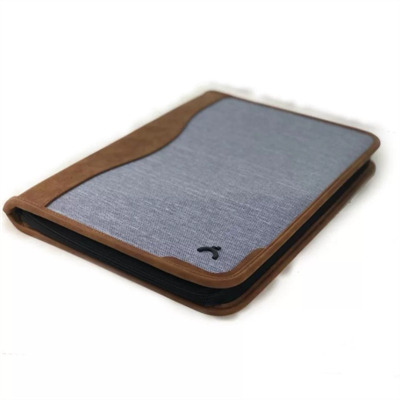 Önder istanbul A4 Fermuarlı El Portföyü Açık Gri