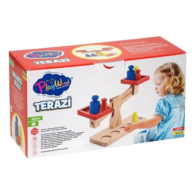 Playwood Ony-409 Kutuda Ahşap Terazi