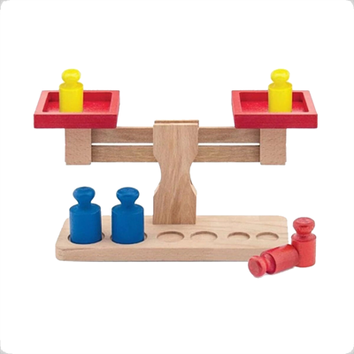 Playwood Ony-409 Kutuda Ahşap Terazi