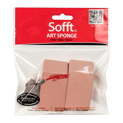 PanPastel Colorfin Yumuşak Sanat Süngeri, Düz Açı