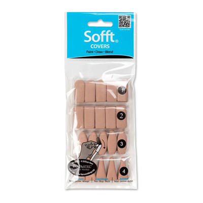 PanPastel Sofft Spatül Resim Süngeri Seti 4 Çeşit 40 Adet 62100