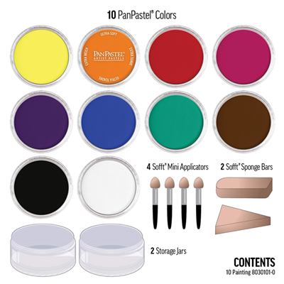 PanPastel Ultra Soft Artist Pastel Painting Set 10lu