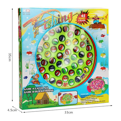 PASİFİK OYUNCAKPasifik Toys 9259 Balık Tutma Oyunu Pilli 45 Balıklı5391504868506