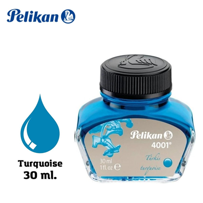 Pelikan Dolma Kalem Mürekkebi 30ml 4001 Turkuaz