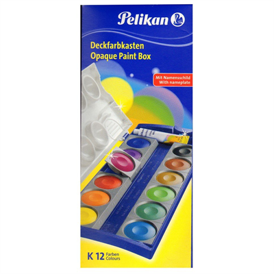 Pelikan 720854 735K-12 Suluboya 12 Renk