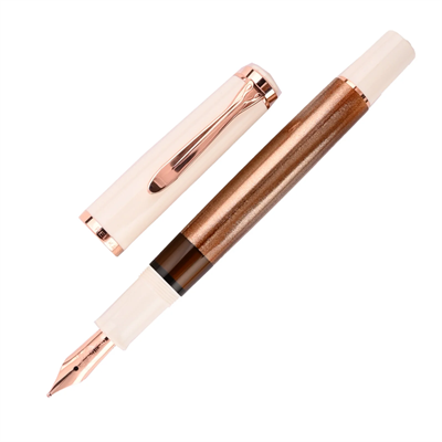 Pelikan M200 Fountain Pen - Copper Rose Gold (Special Edition)