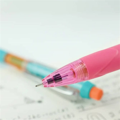 Pentel 0.5 mm Metal Klipsli Büyük Boy Silgili Versatil - Q-ERASE Mor