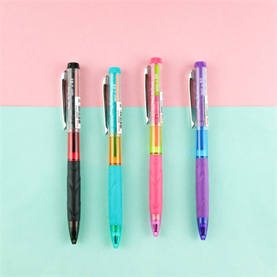 Pentel 0.5 mm Metal Klipsli Büyük Boy Silgili Versatil - Q-ERASE PEMBE