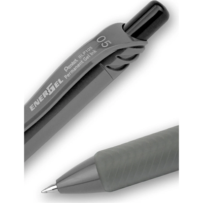 Pentel Energel Permanent Jel Siyah Mürekkep 0,5 mm