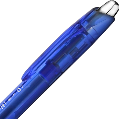 Pentel Feel It 0.7 Mm Yağ Bazlı Mekanizmalı Roller Mavi