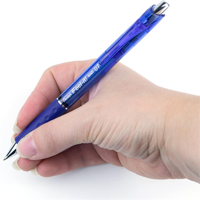 Pentel Feel It 0.7 Mm Yağ Bazlı Mekanizmalı Roller Mavi