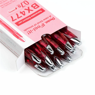 Pentel Feel It 0.7 Mm Yağ Bazlı Mekanizmalı Roller Kırmızı