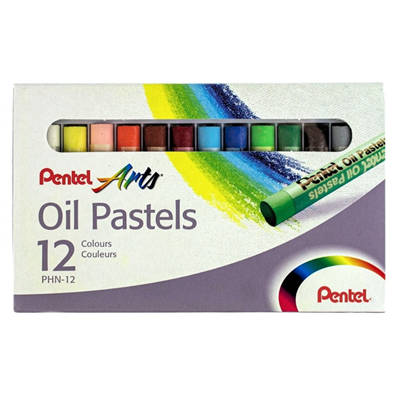 Pentel Yağlı Pastel Boya 12li