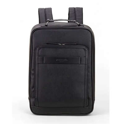 Pierre Cardin Siyah Erkek Özel Laptop Bölmeli Fermuarlı İç Cepli Valiz Sabitleme Kayışlı Sırt Çantası 01PC00110