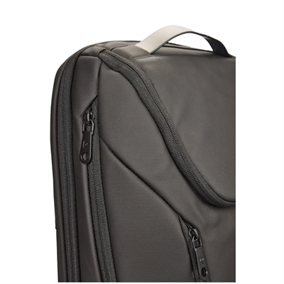 Pierre Cardin Siyah Erkek Özel Laptop Bölmeli Fermuarlı İç Cepli Valiz Sabitleme Kayışlı Sırt Çantası 01PC00200