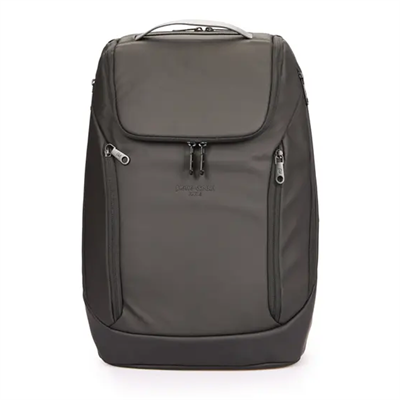 Pierre Cardin Siyah Erkek Özel Laptop Bölmeli Fermuarlı İç Cepli Valiz Sabitleme Kayışlı Sırt Çantası 01PC00200