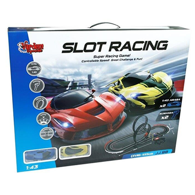 Vardem Pilli 2 Araçlı Sayaçlı Yarış Seti 1:43 (555Cm)