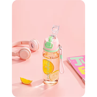 Pinkahy Spray Kapaklı Sportif Tritan Matara