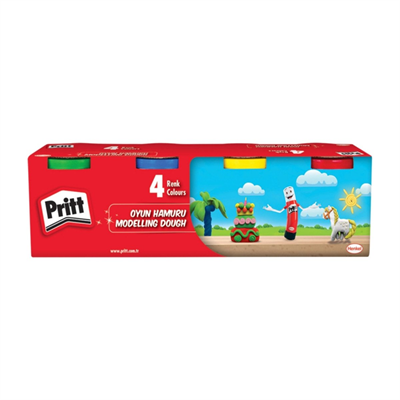 Pritt Oyun Hamuru 4 Renk 100gr