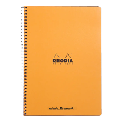 Rhodia NoteBk RI ORANGE A4+ dot 160p mpf/ Pc.