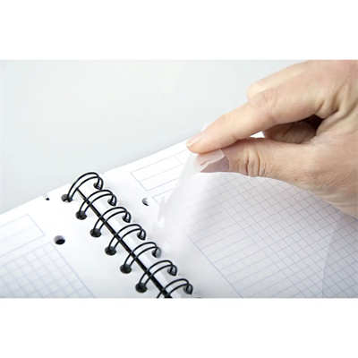 RHODIA RC119931 225*297 mm A-4+ ÇİZGİLİ DEFTER SİYAH İÇ CEPLİ KAPAK SOLDAN 4 DELİKLİ SPİRALLİ (5Lİ)