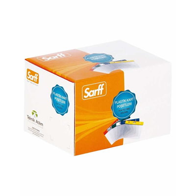 Sarff 7.5X9.5Cm Lacivert Kart Poşeti - 100Adet