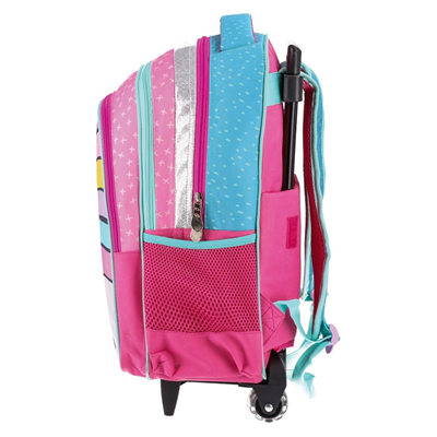 Sazio 160411 Urban Trolley, Tekerlekli Sırt Çantası, Unicorn Reel