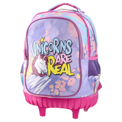 Sazio 160415 Urban, Tekerlekli Sırt Çantası, Real Unicorns