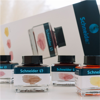 Scheider Dolma Kalem Mürekkep 4 lü Set