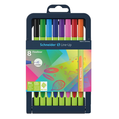 Scheider Line-Up 8 li Fiber Set 0.4 mm