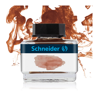 Schneider Dolma Kalem Mürekkep Cam Şişe Cognac 15ml Tinte 6937