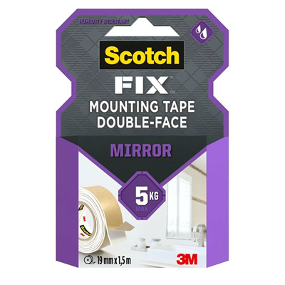 Scotch 5Kg Mirror Cıft Taraflı Bant 19*1,5