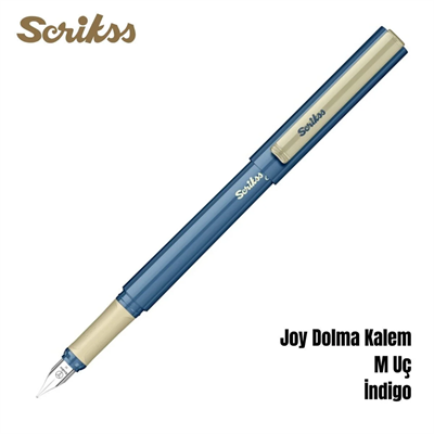 Scrikss Joy Dolma Kalem M Uç İndigo