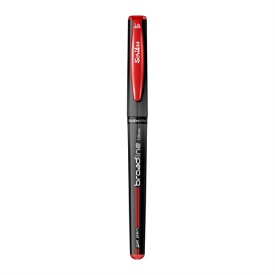 Scrikss Broadline Jel Tükenmez Kalem 1.0 mm Kırmızı