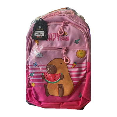 İREM OYUNCAK SENTOR ÇANTA İZMİRSENTOR 319274 CAPYBARA İLKOKUL ÇANTASI PEMBE 3 LÜ8681900816025