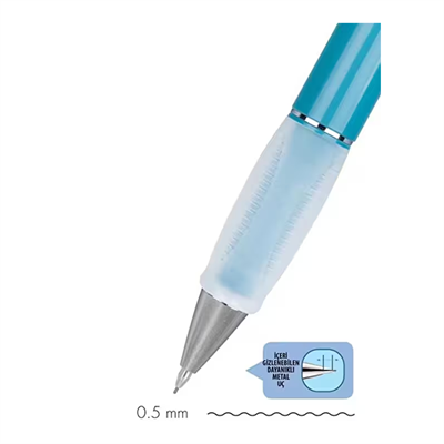 Serve Deep Mekanik Kurşun Kalem 0.5 Mm Toprak Serisi Okyanus Mavisi