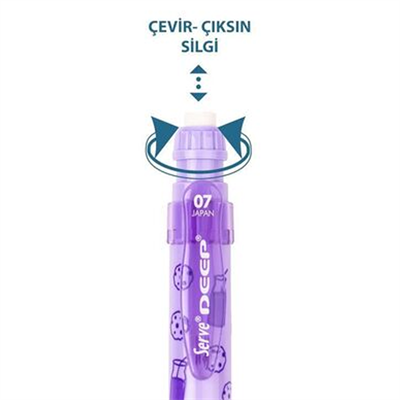 Serve Deep Mekanik Kurşun Kalem 0.7 mm Tatlı Serisi Kurabiye Ve Süt