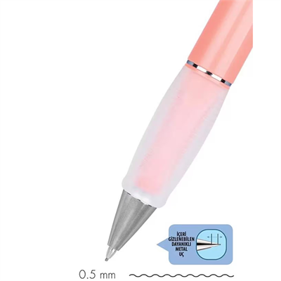 Serve Deep Mekanik Kurşun Kalem 0.5mm Mercan