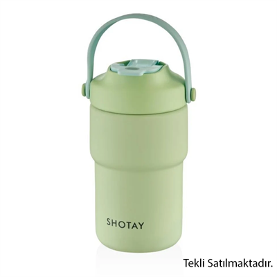Shotay Askılı Mug  Pastel Renk 450 Ml