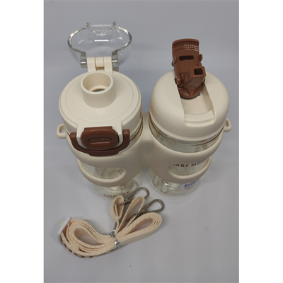 Shotay Çift Gözlü Tritan Matara 900 Ml Karışık Renk